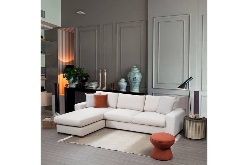 Huelva Divansoffa - Beige - Möbler - Soffa - Divansoffor & schäslongsoffa