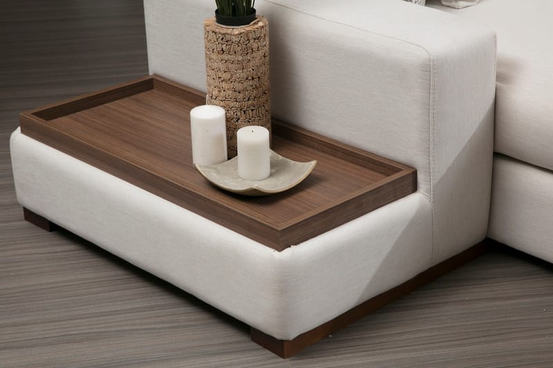 Huelva Divansoffa - Beige - Möbler - Soffa - Divansoffor & schäslongsoffa