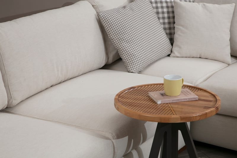 Huelva Divansoffa - Beige - Möbler - Soffa - Divansoffor & schäslongsoffa