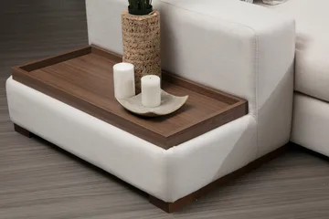 Huelva Divansoffa - Beige - Möbler - Soffa - Hörnsoffa - Hörnsoffa med divan