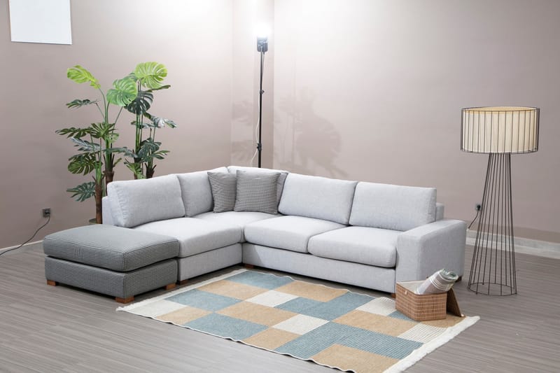 Huelva Divansoffa - Grå - Möbler - Soffa - Divansoffor & schäslongsoffa