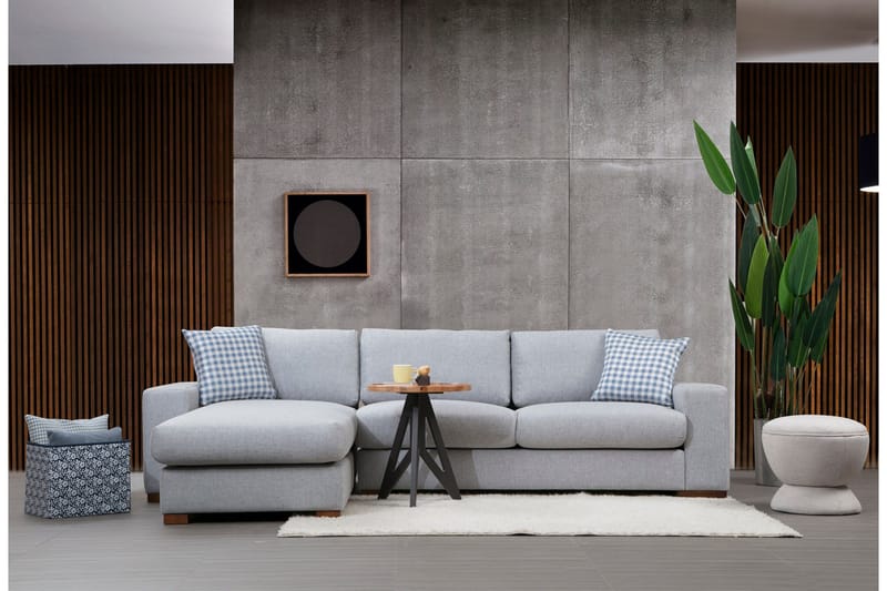 Huelva Divansoffa - Grå - Möbler - Soffa - Divansoffor & schäslongsoffa