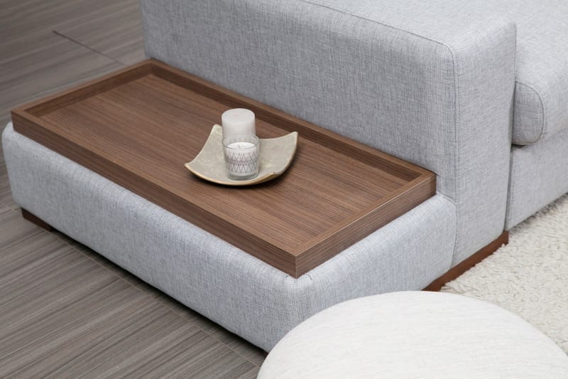 Huelva Divansoffa - Grå - Möbler - Soffa - Divansoffor & schäslongsoffa