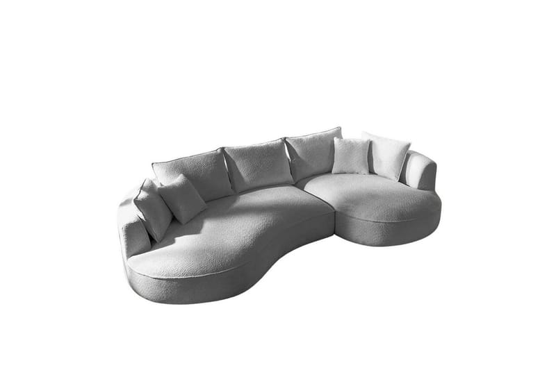 Hungirr Soffa med Divan 4-sits - Grå - Möbler - Soffa - Divansoffor & schäslongsoffa