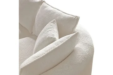 Hungirr Soffa med Divan 4-sits - Vit - Möbler - Soffa - 4 sits soffa