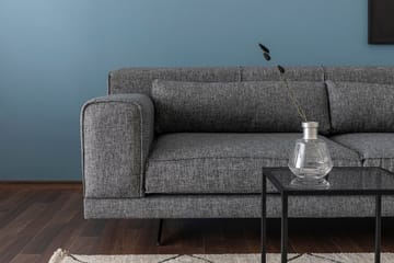 Jivago Divansoffa Höger - Grå/Svart - Möbler - Soffa - Divansoffor & schäslongsoffa