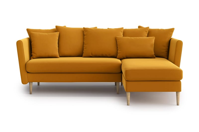 Joleen 2-sits Divansoffa - Guld - Divansoffor & schäslongsoffa - 2 sits soffa med divan