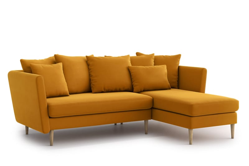 Joleen 2-sits Divansoffa - Guld - Divansoffor & schäslongsoffa - 2 sits soffa med divan