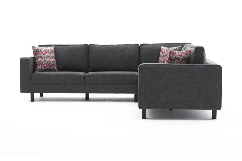 Kaletea Soffa m. Divan 4-sits, Antracit
