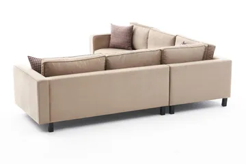 Kaletea Soffa m. Divan 4-sits - Beige - Möbler - Soffa - Hörnsoffa