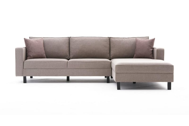 Kaletea Soffa m. Divan 4-sits - Cream - Möbler - Soffa - Divansoffor & schäslongsoffa