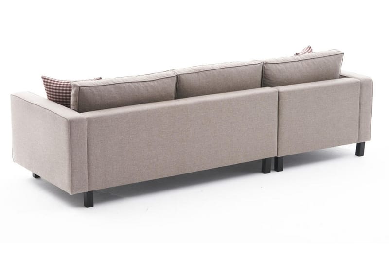 Kaletea Soffa m. Divan 4-sits - Cream - Divansoffor & schäslongsoffa - 4 sits soffa med divan