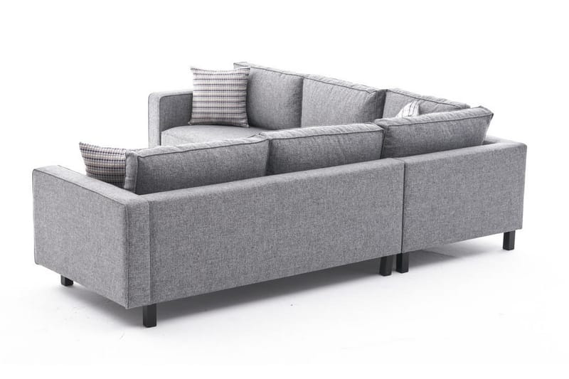 Kaletea Soffa m. Divan 4-sits - Grå - Möbler - Soffa - Divansoffor & schäslongsoffa