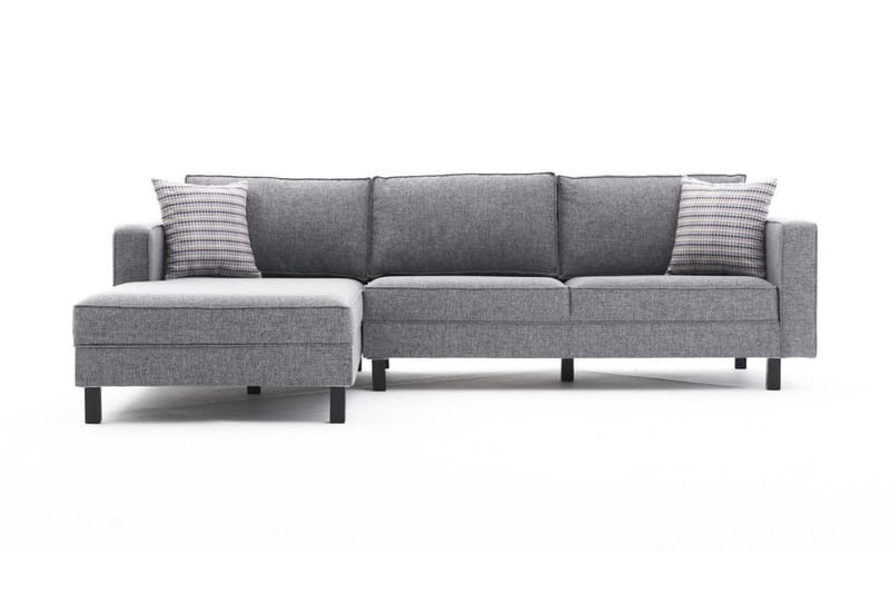 Kaletea Soffa m. Divan 4-sits - Grå - Möbler - Soffa - Divansoffor & schäslongsoffa