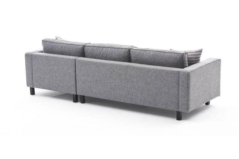 Kaletea Soffa m. Divan 4-sits - Grå - Möbler - Soffa - Divansoffor & schäslongsoffa