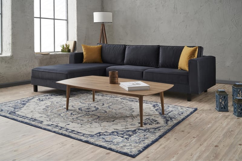 Kaletea Soffa m. Divan 4-sits - Mörkgrå - Möbler - Soffa - Divansoffor & schäslongsoffa