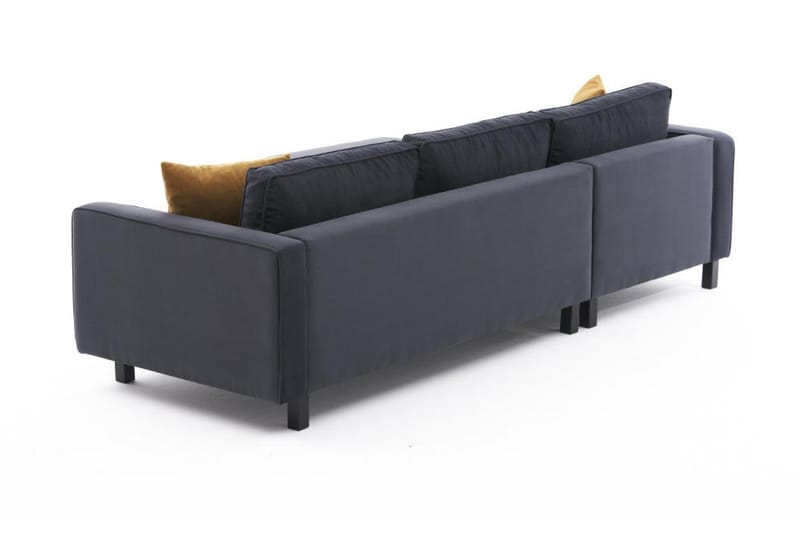 Kaletea Soffa m. Divan 4-sits - Mörkgrå - Möbler - Soffa - Divansoffor & schäslongsoffa