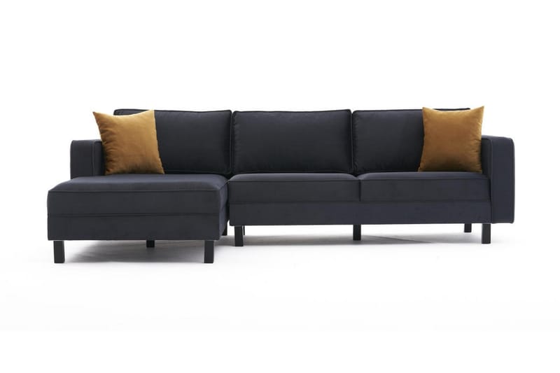 Kaletea Soffa m. Divan 4-sits - Mörkgrå - Möbler - Soffa - Divansoffor & schäslongsoffa