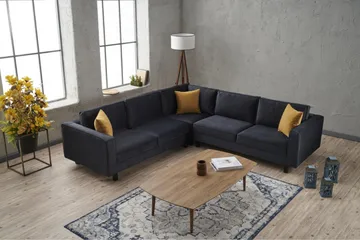 Kaletea Soffa m. Divan 4-sits - Mörkgrå - Möbler - Soffa - Hörnsoffa