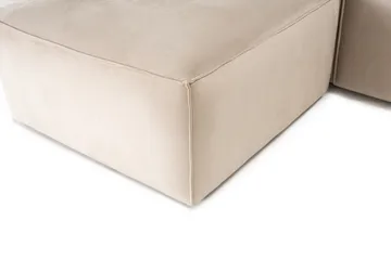 Kaolins Soffa med Divan 3-sits - Cream - Möbler - Soffa - Divansoffor & schäslongsoffa