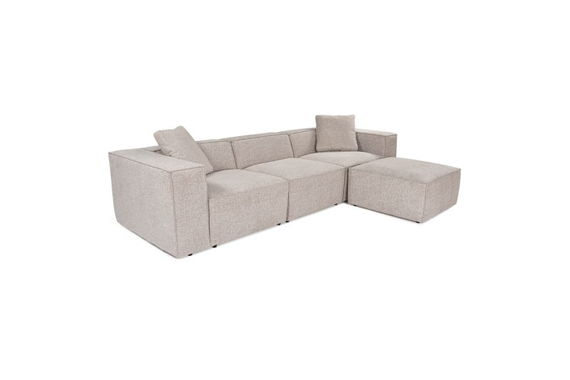 Kaolins Soffa med Divan 3-sits, Mocha