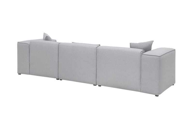 Kimathi Hörnsoffa - Grå - Divansoffor & schäslongsoffa - 3 sits soffa med divan