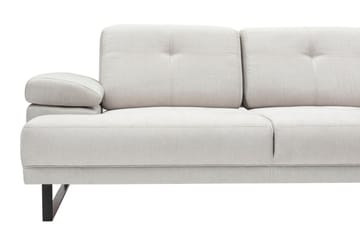 Kitimat 3-sits Högervänd L-formad Divansoffa 274 cm i Tyg - Beige - Möbler - Soffa - Divansoffor & schäslongsoffa - 3 sits soffa med divan