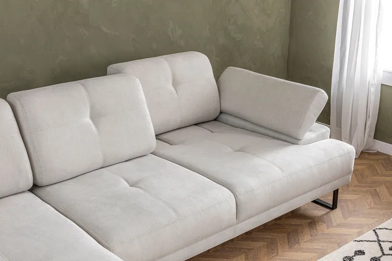 Kitimat Divansoffa 3-sits - Beige - Möbler - Soffa - Divansoffor & schäslongsoffa