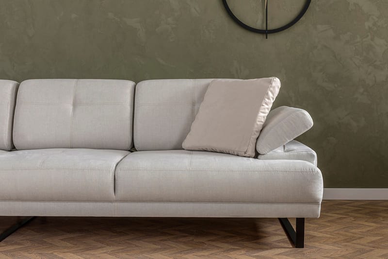 Kitimat Divansoffa 3-sits - Beige - Möbler - Soffa - Divansoffor & schäslongsoffa