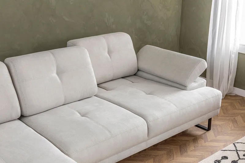 Kitimat Divansoffa 3-sits - Beige - Möbler - Soffa - Divansoffor & schäslongsoffa