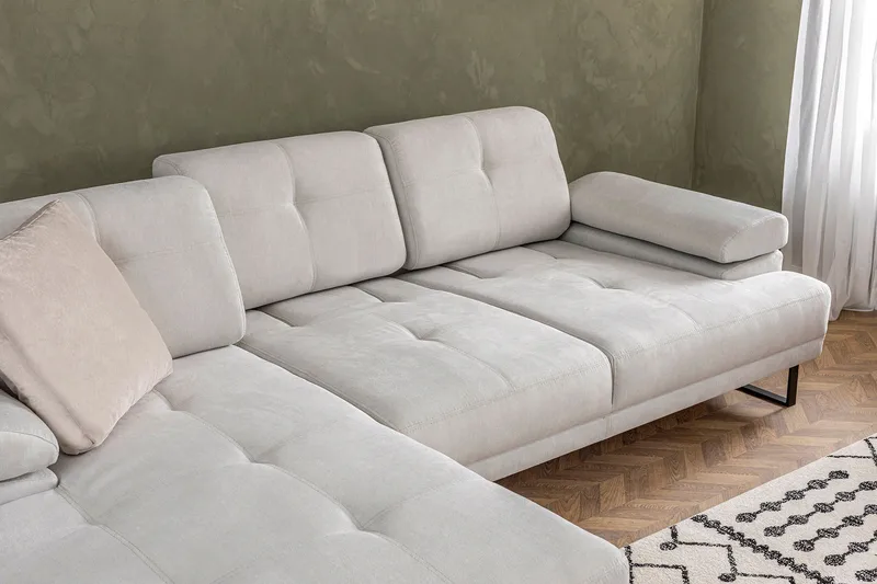 Kitimat Divansoffa 3-sits - Beige - Möbler - Soffa - Divansoffor & schäslongsoffa