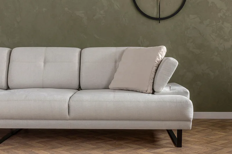 Kitimat Divansoffa 3-sits - Beige - Möbler - Soffa - Divansoffor & schäslongsoffa