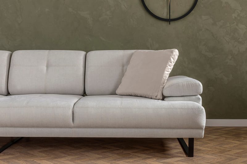 Kitimat Divansoffa 3-sits - Beige - Möbler - Soffa - Divansoffor & schäslongsoffa