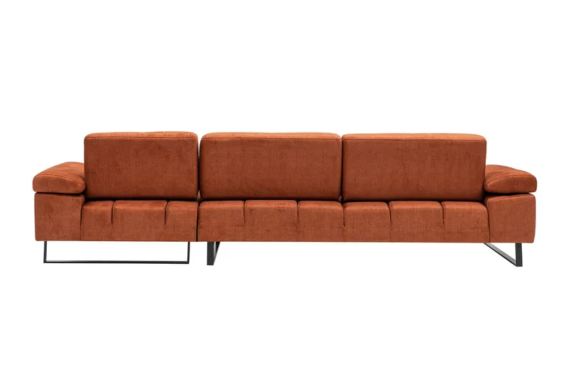 Kitimat Divansoffa 3-sits - Orange - Möbler - Soffa - Divansoffor & schäslongsoffa - 3 sits soffa med divan