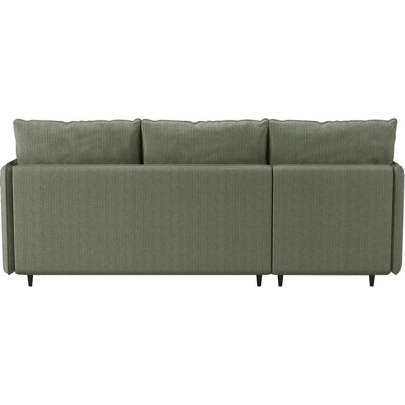 Lindhus 3-sits Soffa med vändbar divan och förvaring - Grön - Möbler - Soffa - Divansoffor & schäslongsoffa