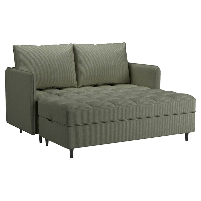 Lindhus 3-sits Soffa med vändbar divan och förvaring - Grön - Möbler - Soffa - Divansoffor & schäslongsoffa