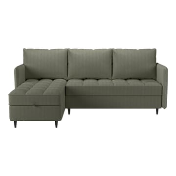 Lindhus 3-sits Soffa med vändbar divan och förvaring - Grön - Möbler - Soffa - Divansoffor & schäslongsoffa