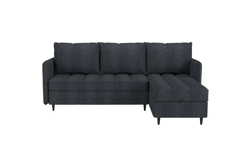Lindhus Soffa med Divan 3-sits - Grå - Möbler - Soffa - Divansoffor & schäslongsoffa
