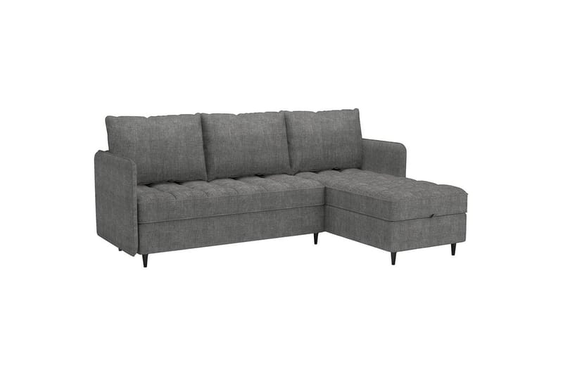 Lindhus Soffa med Divan 3-sits - Grå - Möbler - Soffa - Divansoffor & schäslongsoffa