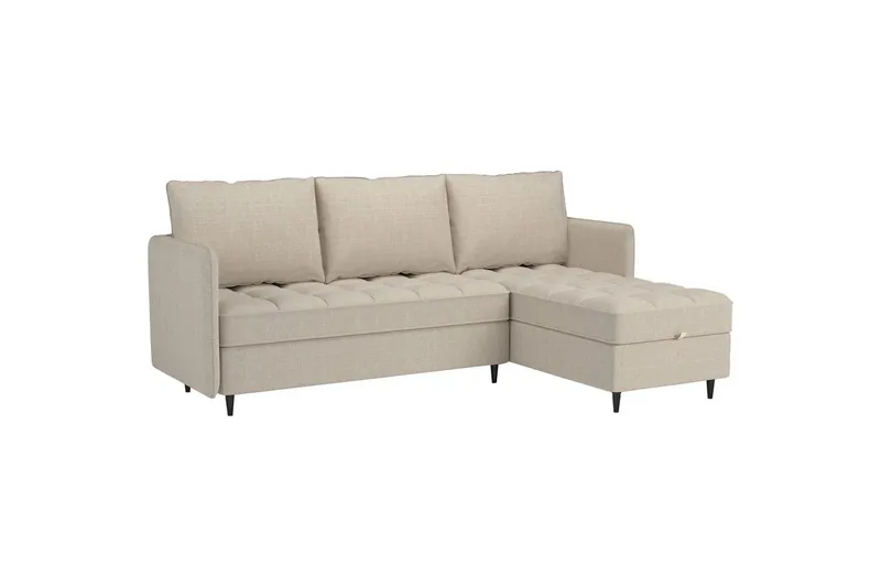 Lindhus Soffa med Divan 3-sits - Vit - Möbler - Soffa - Divansoffor & schäslongsoffa