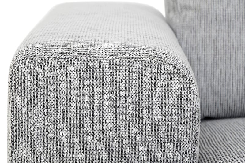 Link 4-sits Högervänd L-formad Large Schäslongsoffa i Tyg - Ljusgrå - Möbler - Soffa - Divansoffor & schäslongsoffa