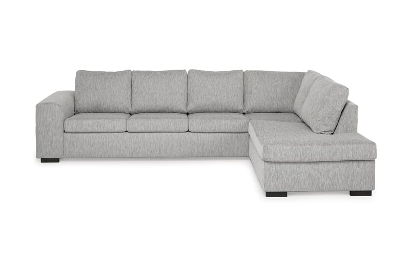 Link 4-sits Högervänd L-formad Schäslongsoffa i Tyg - Ljusgrå - Möbler - Soffa - Divansoffor & schäslongsoffa