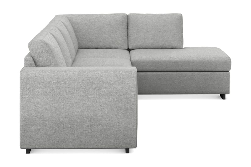 Link 4-sits Högervänd L-formad Schäslongsoffa i Tyg - Ljusgrå - Möbler - Soffa - Divansoffor & schäslongsoffa
