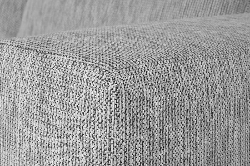 Link 4-sits Vänsterv�änd L-formad Schäslongsoffa i Tyg - Ljusgrå - Möbler - Soffa - Divansoffor & schäslongsoffa