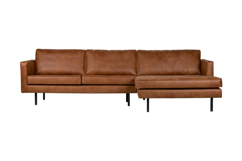 Lissbon Divansoffa Höger - Cognac - Möbler - Soffa - Divansoffor & schäslongsoffa