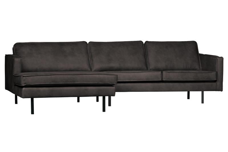 Lissbon Divansoffa Vänster - Svart - Möbler - Soffa - Divansoffor & schäslongsoffa