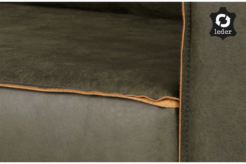 Lissbon Hörnsoffa - Armégrön - Möbler - Soffa - Divansoffor & schäslongsoffa