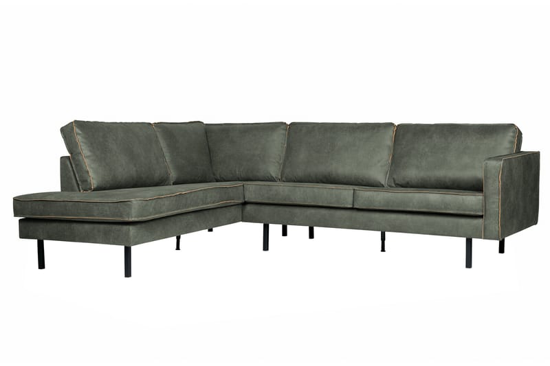 Lissbon Hörnsoffa - Armégrön - Möbler - Soffa - Divansoffor & schäslongsoffa