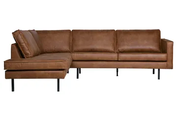 Lissbon Hörnsoffa - Cognac - Möbler - Soffa - Divansoffor & schäslongsoffa