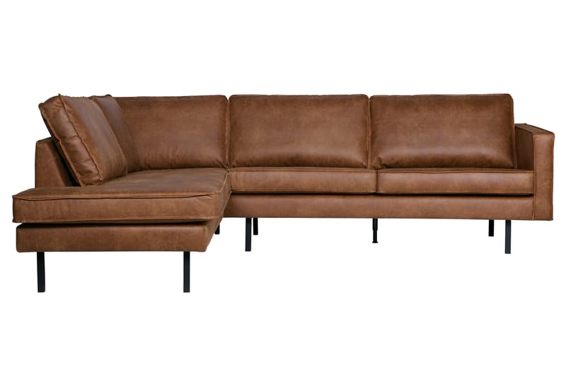Lissbon Hörnsoffa - Cognac - Möbler - Soffa - Divansoffor & schäslongsoffa